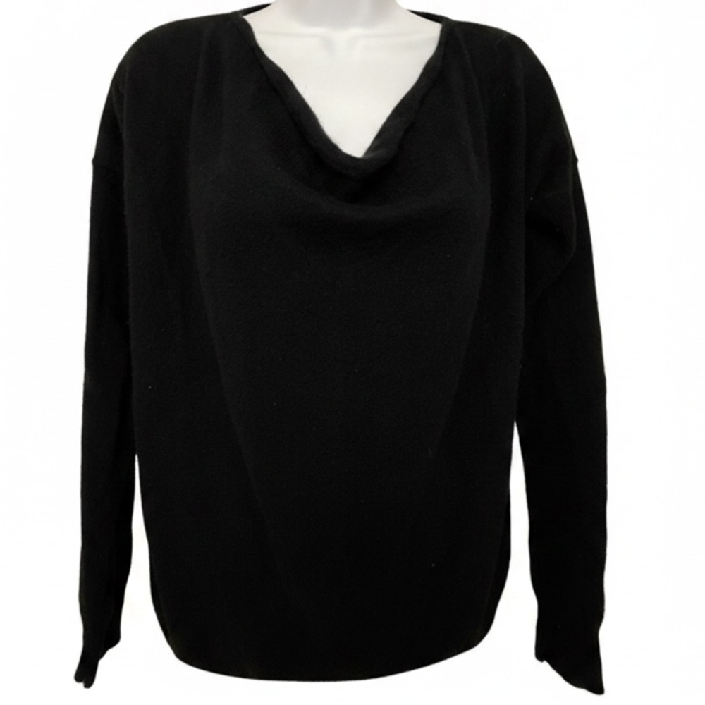 Ann Taylor 100% Cashmere Cowl Neck Tunic Sweater
Super soft
Sz M
Black